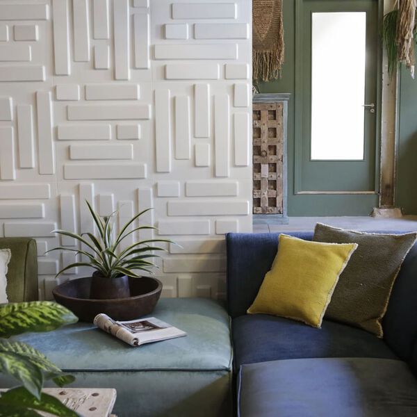 WallArt 3D Sienos plok&scaron;tės Bricks, 12vnt., GA-WA02