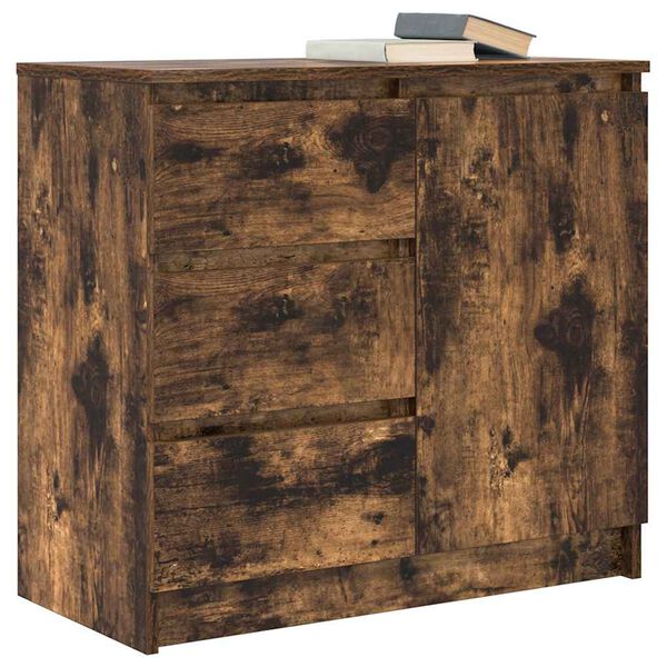 vidaXL &Scaron;oninė spintelė su stalčiumi, 71x35x65 cm, mediena