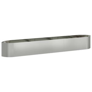 vidaXL Pakelta sodo lova Galvanizuotas plienas 300 x 40 x 40 cm