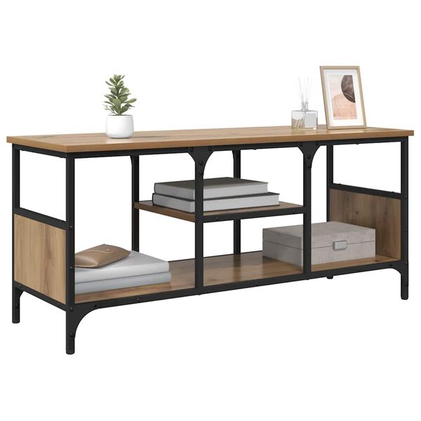 vidaXL Televizoriaus spintelė Amatininkų ąžuolas 100 x 35 x 45 cm