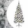 vidaXL Dirbtinė kalėdinė eglutė su rutuliuku 210 cm 300 LED
