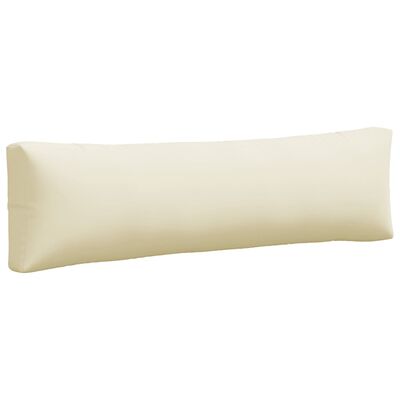 vidaXL Palečių pagalvėlės, 2vnt., smėlio spalvos, audinys