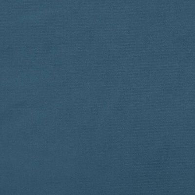 vidaXL Galvūgalis, 2vnt.,tamsiai mėlynos spalvos,100x5x78/88cm,aksomas