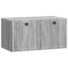 vidaXL Sieninė TV spintelė Pilka sonoma ąžuolo 59,5 x 31 x 30 cm