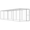 vidaXL Narvas katėms, 6x1,5x1,5m, galvanizuotas plienas