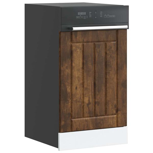 vidaXL indaplovės skydelis "Lucca" Rūkyto ąžuolo inžinerinė mediena