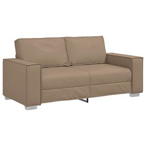 vidaXL Sofa Kapučino 180 x 80 x 84 cm audinys