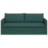 vidaXL Sofa Tamsiai žalia 196 x 82 x 85 cm audinys