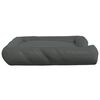 vidaXL Guolis &scaron;unims, tamsiai pilkas, 115x100x20cm, oksfordo audinys