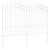 vidaXL Sodo tvora WOERDEN 240 x 190 cm Balta