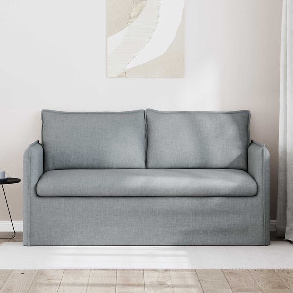 vidaXL Sofa &Scaron;viesiai pilka Bendri matmenys: 156 x 82 cm (P X G x A)