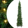 vidaXL Dirbtinė ap&scaron;viesta Kalėdų eglutė su 130 LED lempučių, 210cm