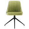 vidaXL Valgomojo kėdės, 4vnt., &scaron;viesiai žalios spalvos, aksomas