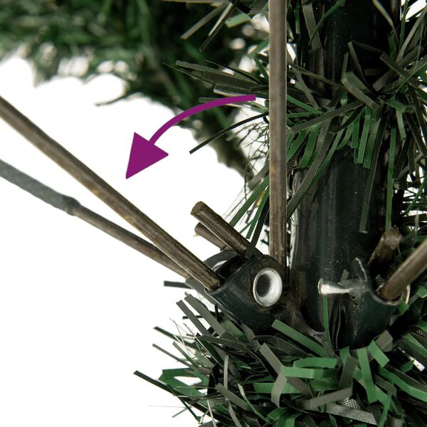 vidaXL Dirbtinė Kalėdų eglutė su stovu, 150cm, PVC