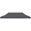 vidaXL Proginės palapinės stogas, antracito spalvos, 3x6 m
