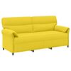 vidaXL Sofa 100% poliesteris metalinis rėmas MDF, fanera