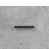 vidaXL Komoda, betono pilkos spalvos, 69,5x34x180cm, apdirbta mediena
