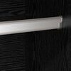 vidaXL Spinta 2 pcs Juodas ąžuolas 50 x 50 x 200 cm Apdirbta mediena