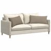 vidaXL Sofa Pagalvės 2 pcs Taupe 80 x 40 cm audinys