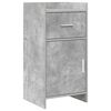 vidaXL Kabalas Betono pilka 40 x 36 x 80 cm Apdirbta mediena