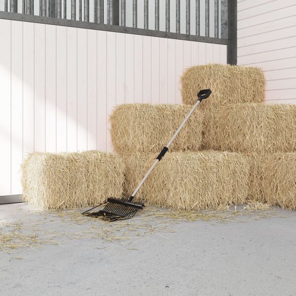 vidaXL &Scaron;akių kotas, sidabrinės spalvos, 11x114cm, plienas