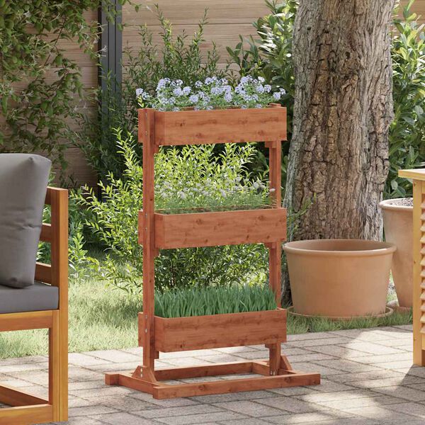 vidaXL Lovelis, 52x30x78cm, eglės mediena