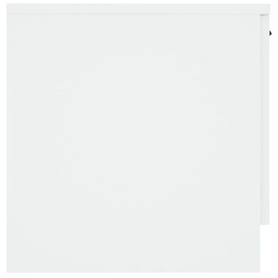 vidaXL Naktinės spintelės, 2vnt., baltos spalvos, 40x39x40cm