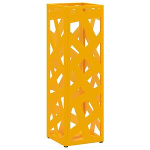 vidaXL Lietaus skėtis stovas Garstyčių 15,5 x 15,5 x 49 cm Plienas