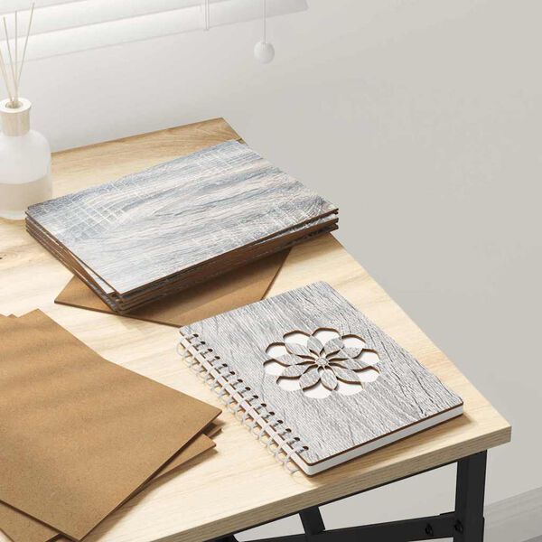 vidaXL Dekoratyvinės Panelės 150 pcs Pilkas Sonoma 15 x 21 x 0.27 cm