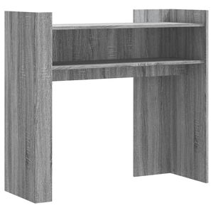 vidaXL Konsolinis staliukas, pilkas ąžuolo, 100x35x90cm, mediena