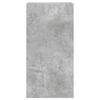 vidaXL Sieninė TV spintelė su LED lemputėmis, betono, 40,5x35x80cm