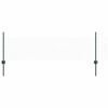 vidaXL Hexagonal Fence with Post 50 x 0,5 m PVC dengtas plienas Žalia