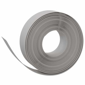 vidaXL Sodo apylinkės 25 m 15 cm PE Pilka