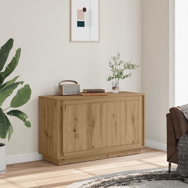 vidaXL Indauja, ąžuolo spalvos, 102x35x55cm, inžinerinė mediena