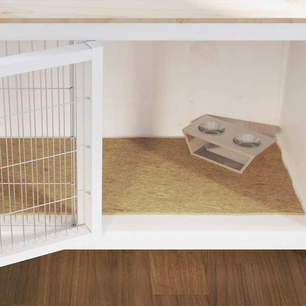 vidaXL Kanapių kilimėlis graužikams 0,5x5 m 5 mm