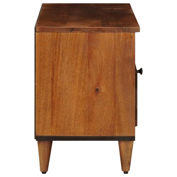 vidaXL Televizoriaus spintelė graikinis rie&scaron;utmedis 100 x 33 x 46 cm