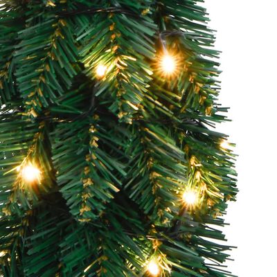 vidaXL Dirbtinė apšviesta Kalėdų eglutė su 45 LED lemputėmis, 90cm