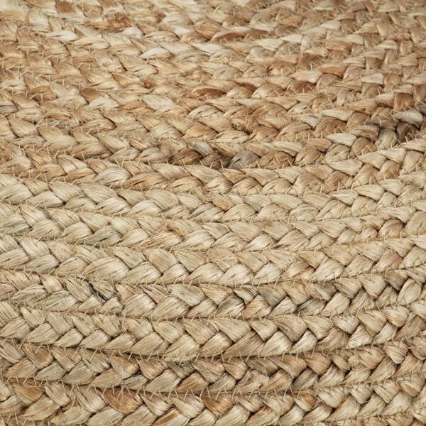 vidaXL Pufas, 40x45cm, džiutas, rankų darbo