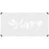 vidaXL Skaidrus brezentas su ąselėmis 1x2 m PVC