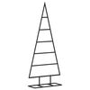 vidaXL Metalinė Kalėdų eglutė, juodos spalvos, 90 cm