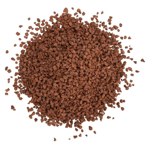 vidaXL Vulkaninės uolienos, raudonos spalvos, 10kg, 5&ndash;8mm