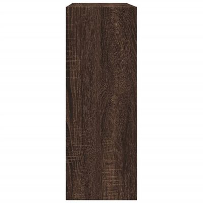 vidaXL Spintelė batams, ruda ąžuolo, 60x21x57cm, apdirbta mediena
