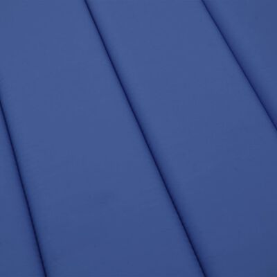 vidaXL Saulės gulto čiužinukas, mėlynas, 186x58x3cm, audinys
