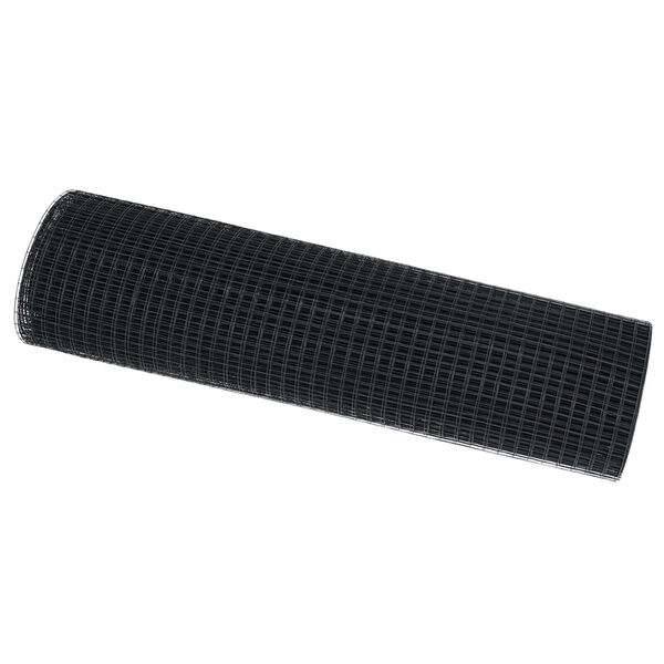 vidaXL Suvirinto vielos tvoros Pilka 0.6 x 50 m