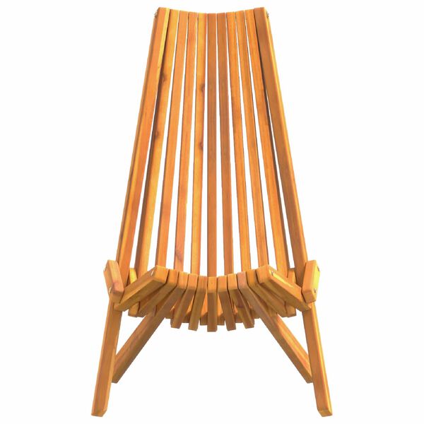 vidaXL Sulankstomos sodo kėdės 2 pcs Ruda 56 x 69 x 84 m