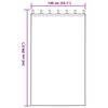 vidaXL Užtemdymo užuolaidos 2 pcs Tamsiai mėlyna 140 x 245 cm Aksomas