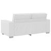 vidaXL Sofa 140cm Balta audinys