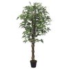 vidaXL Dirbtinis klevas, žalios spalvos, 80 cm, 224 lapai