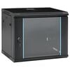 vidaXL Komutacinės spintos Black 600 x 450 x 510 mm Plienas