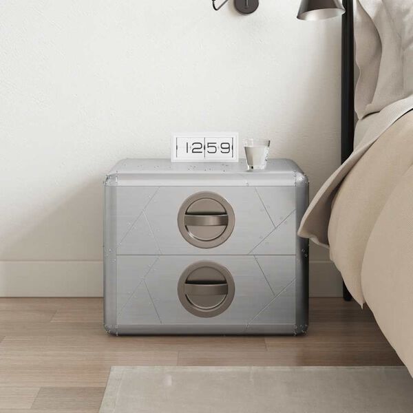 vidaXL Aviator Žurnalinis staliukas su 2 stalčiais, lėktuvo stiliaus